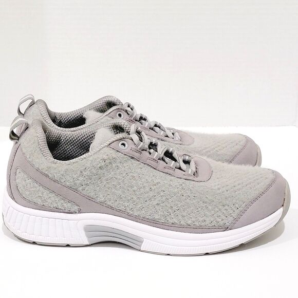 OrthoFeet Coral Wool Gray  Womens Sneakers Sz 9 B Walking Orthotic Comfort Shoes main image 12